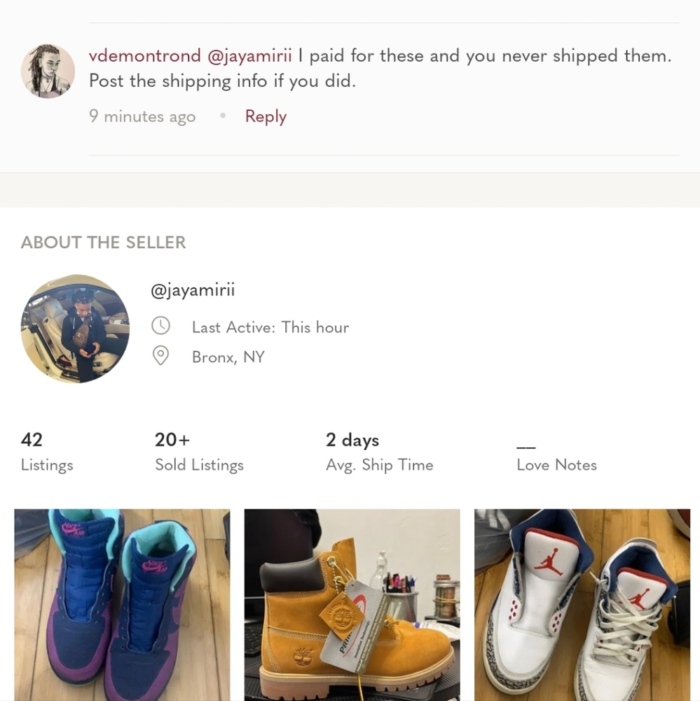 *buyer beware* Don't order from this POS